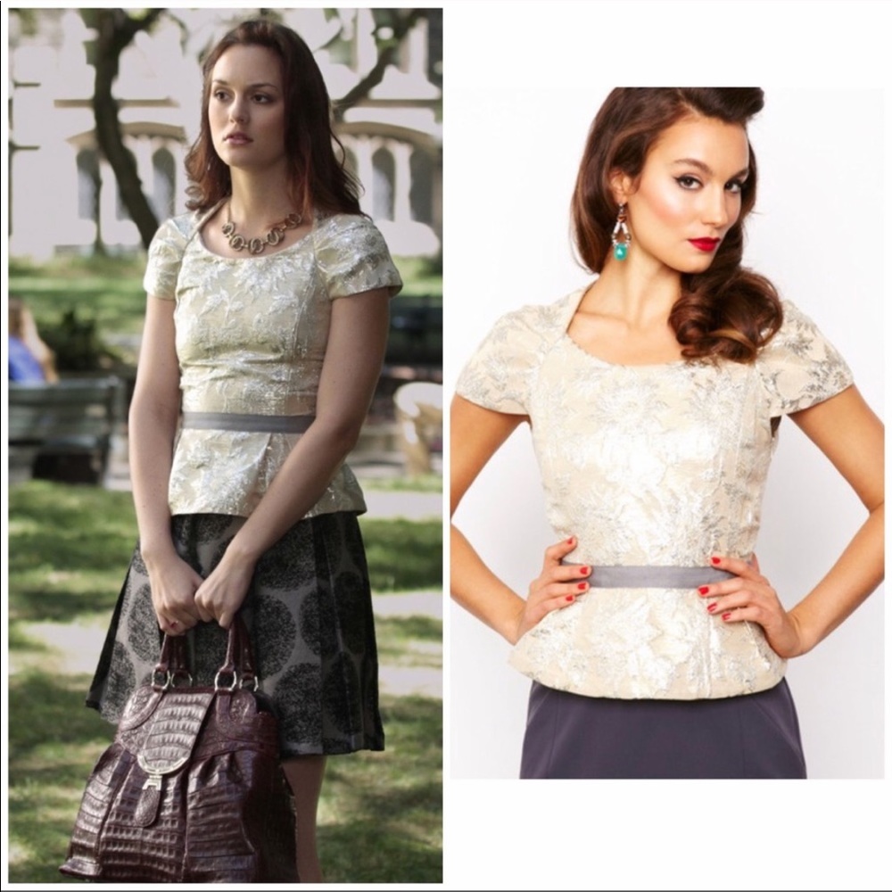 Marc by Marc Jacobs gold gilded Sunflower Top 6